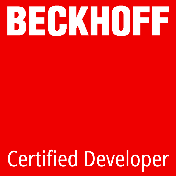 Selo original Beckhoff Certified Developer